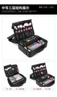 Simple y portátil Tónico y loción portátil profesional Productos para el cuidado de la piel Bolsa de fijación de maquillaje Bolsa de cosméticos Caja de almacenamiento multifuncional grande para celebridades de Internet - details 17
