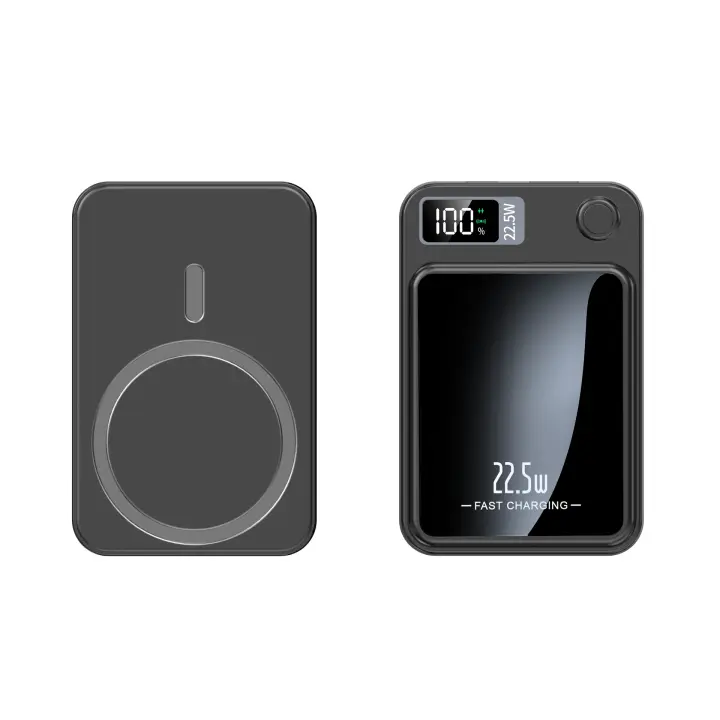 Magsafe POWER BANK 10000mAh Carga móvil inalámbrica magnética Indicador de energía digital - 1
