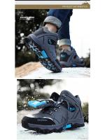 Zapatillas de Senderismo Invierno para Hombres Montaña Exterior Botas de Nieve a Prueba de Choques Deporte Casual Cálido Impermeable Marca RUNSUN DAILY - details 9