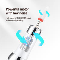Máquina de Manicura Profesional Eléctrica para Pulido de Uñas con 15000RPM - Blanco - details 5