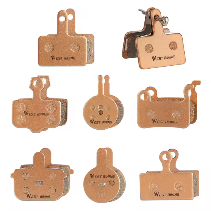 WEST BIKING-pastillas de freno de resina para bicicleta, accesorios de cerámica para Shimano Deore MT200, M515, M475, Xtr, Xt, PROMAX, DC710, DC720 - 1