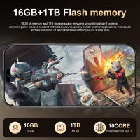 Nuevo I16 Pro Max 5G Smartphone 7,3 pulgadas pantalla HD 72MP + 108MP Cámara Snapdragon 8 Gen 3 8000mAh Dual SIM teléfono desbloqueado - details 8
