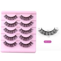 Pestañas postizas 3D de visón, extensiones dramáticas, tira rusa, venta al por mayor, 5/2 pares - details 11