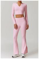 Camiseta de Yoga de Manga Larga Comodidad Deportiva al Aire Libre Secado Rápido Elástico - details 11