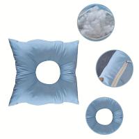 1 almohada cuadrada para spa, cojín de terapia de masaje sin perfume para salón de belleza, funda de almohada para tratamiento facial, no necesita electricidad ni batería - details 2