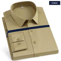 Camisa elástica de manga larga, nuevos productos antiarrugas, blusa vertical masculina, camisa masculina (Regalo 1 pieza) - details 13