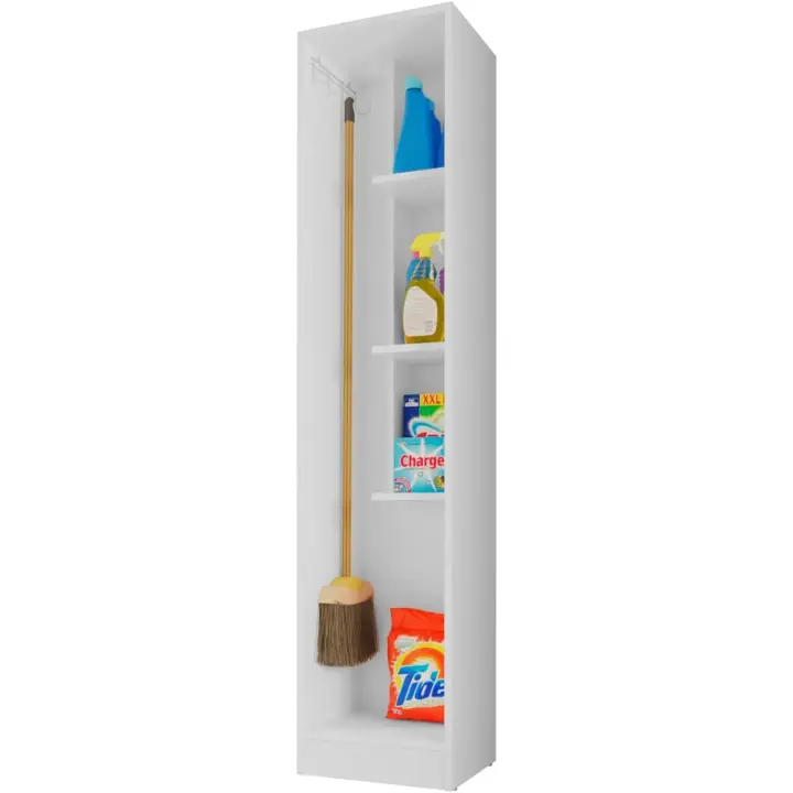 Multiusos en Color Blanco (Alto 170 cm/Ancho 35 cm/Fondo 32 cm) - 1