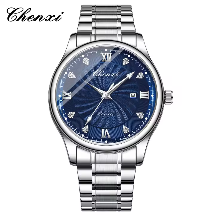 Reloj de cuarzo para hombre Reloj de moda simple Calendario Luminoso Reloj impermeable para hombre - 1