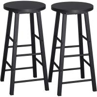 2X Taburete de Bar Muebles Cocina Silla de Comedor Taburete Alto para Salón Cocina Estructura de Metal, Vintage - details 27