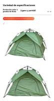 Tienda de campaña 3 personas Automático Deportes al aire libre portatil viajar Protección solar Camping - details 6