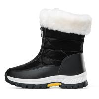 Botas de nieve para mujer, zapatos cálidos de invierno a la moda, botas martin cortas para exteriores - details 2