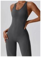 Mono de Yoga para Fitness, conjunto de ropa de gimnasio, transpirable, secado rápido, sin costuras, ropa deportiva para Pilates - details 8