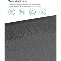 Silla de Senderismo Tumbona Reclinable Plegable, Ligera, 55 x 193 x 31 cm, Carga 150 kg - details 42