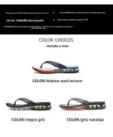 Nuevas chanclas para hombre, sandalias de playa antideslizantes de suela suave con amortiguación de golpes y fondo de cojín de aire completo ajustado - details 6
