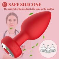 Vibrador SEXY de empaque privado para hombres, tapón anal inalámbrico con control remoto, luz LED, masajeador de próstata masculino, vibrador para juguetes sexuales - details 10