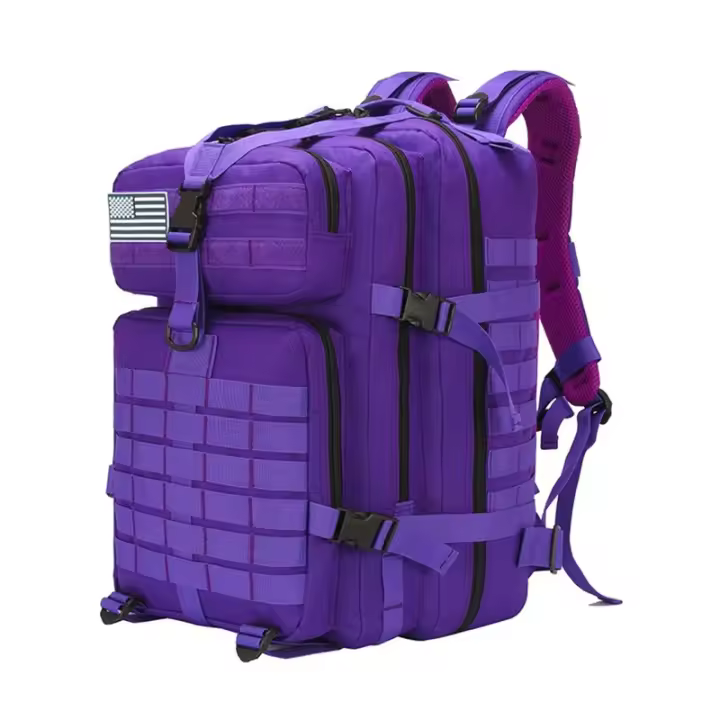 Mochila táctica de 45l 3P para exteriores, bolsa militar del ejército, impermeable, para escalada, deporte, Camping, senderismo - 1