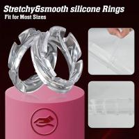 Leten-Anillo de silicona reutilizable para agrandar el semen, eyaculación retardada, juguetes sexuales para erección, suministros para adultos - details 5
