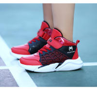 Zapatillas de Baloncesto para Niños de Dibujos Animados de Araña de Alta Goma - details 11