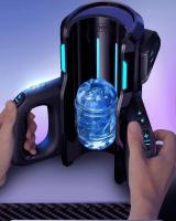 Empaquetado privado Sexy THRUSTING-PRO Masturbador masculino de alta velocidad con empuje automático, copa de masturbación vaginal telescópica, juguete sexual para hombres - details 12