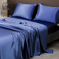 Bonenjoy-sábana con funda de almohada, ropa de cama de Color sólido, juego de sábanas planas suaves, sábanas para el hogar - details 1