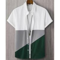 Nuevas camisas para hombre, ropa con estampado de cuadros 3D, pantalones cortos informales de verano, camisetas de estilo callejero para uso diario, camisa holgada de gran tamaño - details 3