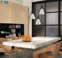 Lámpara colgante Vintage de tela de hierro, pantalla negra para restaurante, casa de té, cadena de hierro para interiores - details 4