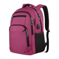 Mochila impermeable antirrobo para hombre y mujer, mochila para portátil Max 15.6, multiusos, con puerto de carga, bandolera para hombre de gran capacidad, sensación premium, viaje, bolsa de viaje, negocios, portátil - details 4