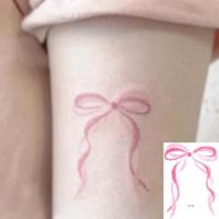Pegatinas de Tatuaje de Focos de Artificio Rosa Y2K Moda Dulce para Chicas a la Moda - details 8