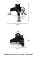 Accesorios y equipos, Conector para estufa portátil, Trípode para contenedor de gas de acero inoxidable, Suministros para acampar - details 3