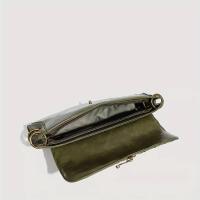 Bolso Cruzado de Verde Elegante Hardware Dorado Correa Ajustable Bolso Versátil para Mujeres - details 5