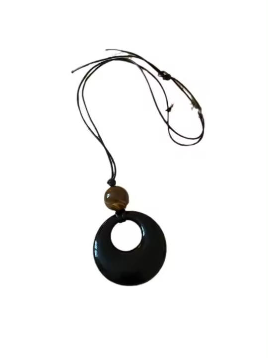 Collar Retro para mujer, nuevo nicho coreano, cadena de suéter, moda, otoño e invierno, versátil, collar de sentido premium - 1