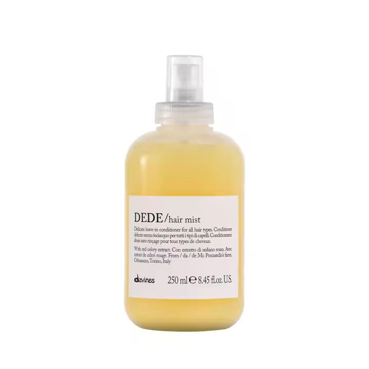 Davines DEDE Hair Mist, acondicionador ligero sin enjuague, hidrata mientras añade brillo, agrega peinabilidad al cabello fino, 8.45 Fl. - 1