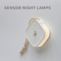 Lámpara LED infrarroja con Sensor de movimiento, luz nocturna recargable por USB, imán para pared, armario, escaleras, inodoro - details 0