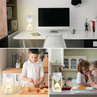 Reloj de arena de inducción LED creativo, luz de sueño, temporizadores, lámpara de reloj de arena para dormitorio, sala de estar, decoración del hogar, luz nocturna - details 2