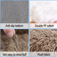 Cama redonda para mascotas, nido de felpa de muchos colores, sofá cálido para dormir para perros, 40-90cm, Invierno - details 1