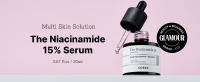 COSRX Niacinamide 15% Face Serum, Minimize Enlarged Pores, Redness Relief, Discoloration Correcting
