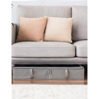 Organizador de zapatos para debajo de la cama, con separadores ajustables, color beige, 2 unidades, capacidad para hasta 24 pares - details 10