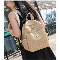 Mochila De Viaje Informal Con Estampado De Gran Capacidad - details 6