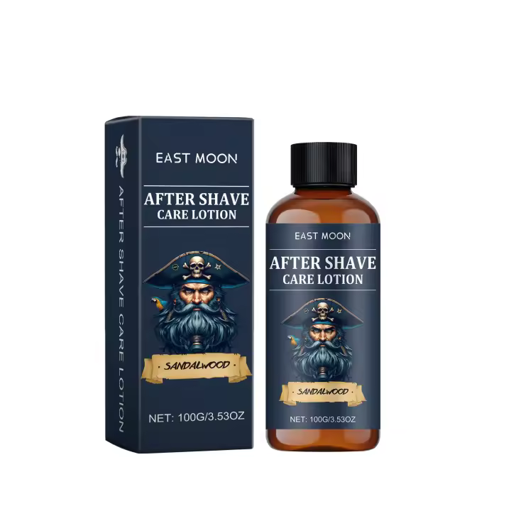 Crema refrescante para después del afeitado para hombres, afeitado facial, cuidado hidratante e iluminador - 1
