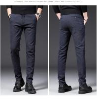 Pantalones de felpa de invierno para hombre, pantalones de negocios cálidos con cordón de terciopelo, gruesos, informales, elásticos - details 17