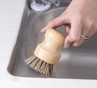 Limpieza de cocina con cepillo de material PP para el hogar, plato de bambú, preparación de alimentos vegetales, herramientas de cocina - details 5
