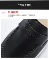 Mocasines transpirables nuevos de primavera 2025 para hombre, estilo británico, moda casual, zapatos de cuero juveniles de tendencia. - details 4
