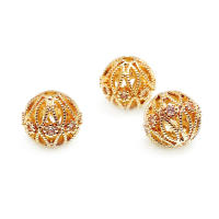 Cuentas de Espaciador de Barril de Brass Dorado de 18K Accesorios de Joyería DIY para Mujeres - details 60