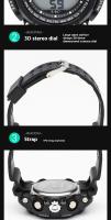 SHUNWAY 【 】 Reloj deportivo impermeable para exteriores para hombres y mujeres, reloj electrónico con luz nocturna para jóvenes - details 6