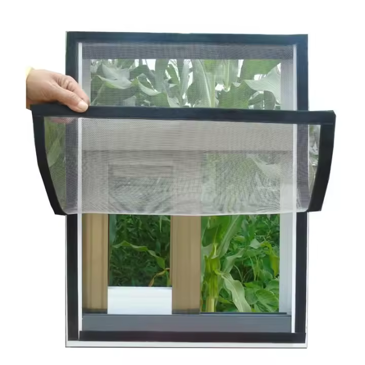 Mosquitera autoadhesiva para ventana, pantalla antimosquitos de tamaño personalizable, a prueba de insectos, ideal para el verano - 1