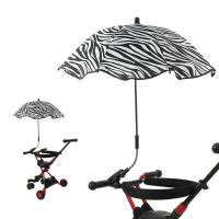 360 °   Paraguas plegable para cochecito de bebé, sombrilla ajustable, sombrilla para cochecito de bebé, protección solar UV para exteriores, toldo para cochecito de bebé - details 8