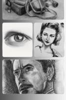 Lápices de boceto profesionales 14Pcs HB 2H 4H B 2B 3B 4B 5B 6B 7B 8B 10B 12B 14B para arte de graphito y pintura a mano estaciónes escolares - details 11