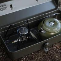 senderismo al aire libre portátil que acampa de 0.8/1.6 litros con la manija, olla de la estufa, cafetera ultra ligera antideslizante - details 9