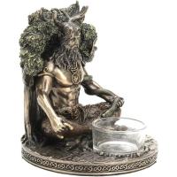 Portavelas de Diosa Celta Adorno de Escritorio de Resina con Estatua de Diosa - details 8