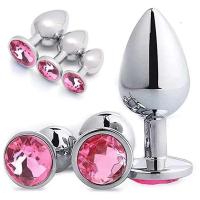 Mini Enchufe de Metal Suave 3 Tamaños Estimulador de Sensualidad para Mujeres y Hombres - details 2